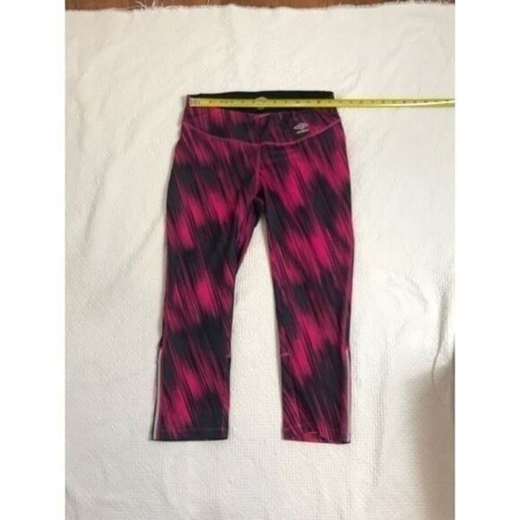Umbro leggings  pink and black size M 0095 - Picture 1 of 8